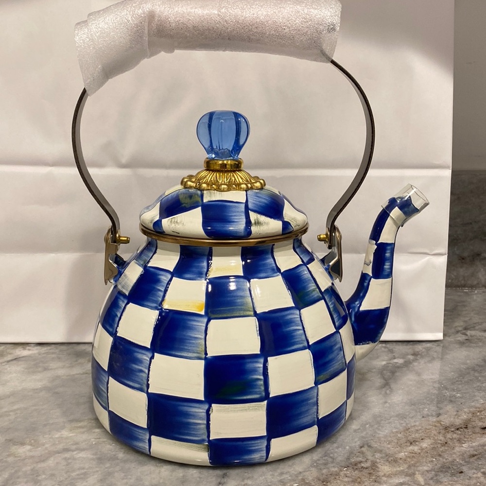 McKenzie-Childs 2 Quart Teapot